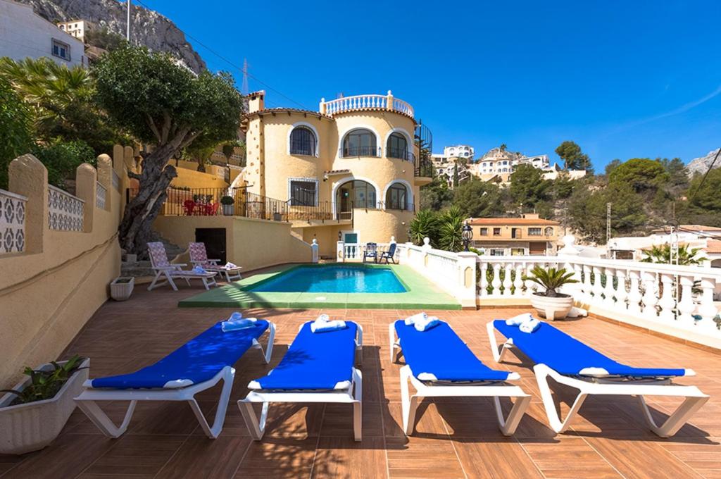 Villa For Rent In Calpe Antonio, Private Pool - Calp
