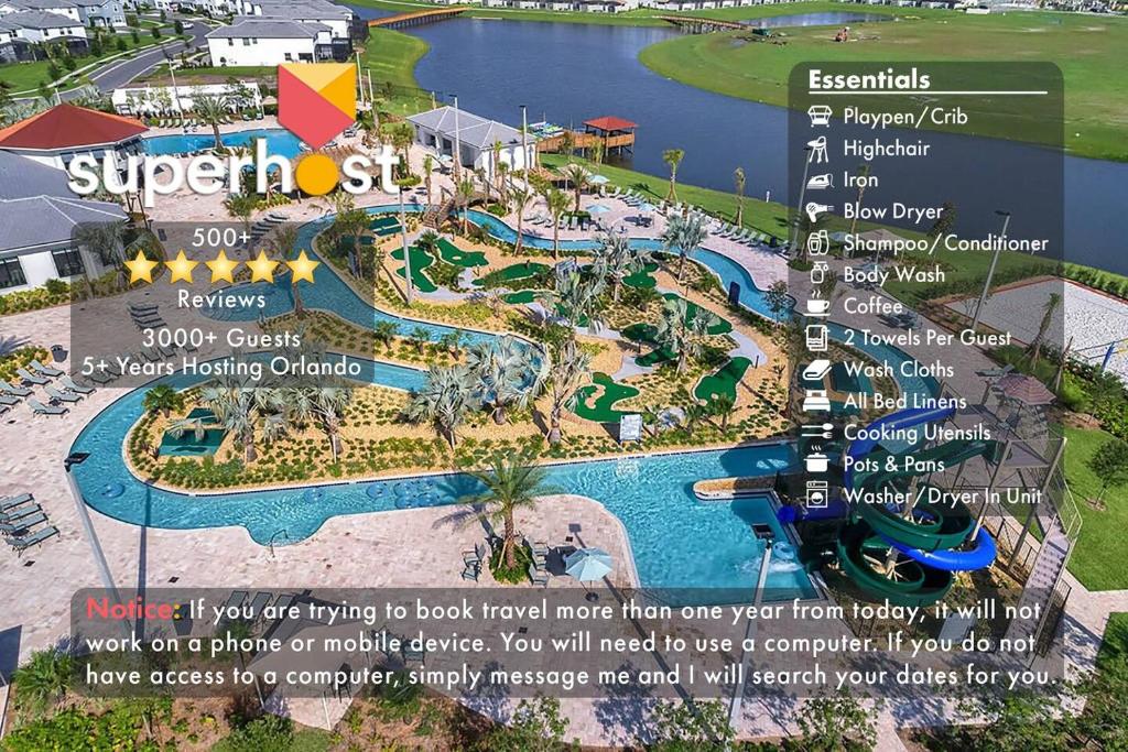 H - New 2 Bedroom Condo - 5 Miles To Disney - Free Water Park - キシミー, FL