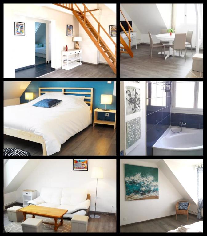 Appartement 70m Cosychic Dieppe Centre 3 Chambres - Pourville-sur-Mer