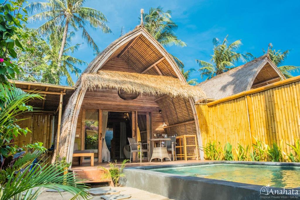 Anahata - Gili Air, Tropical Privat Pool Villa 1 - Lombok