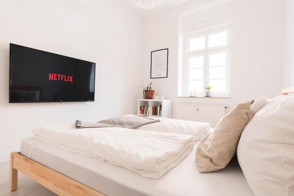 Gemütliche 45m² Wohnung Mit Netflix & Disney+ - Érfurt