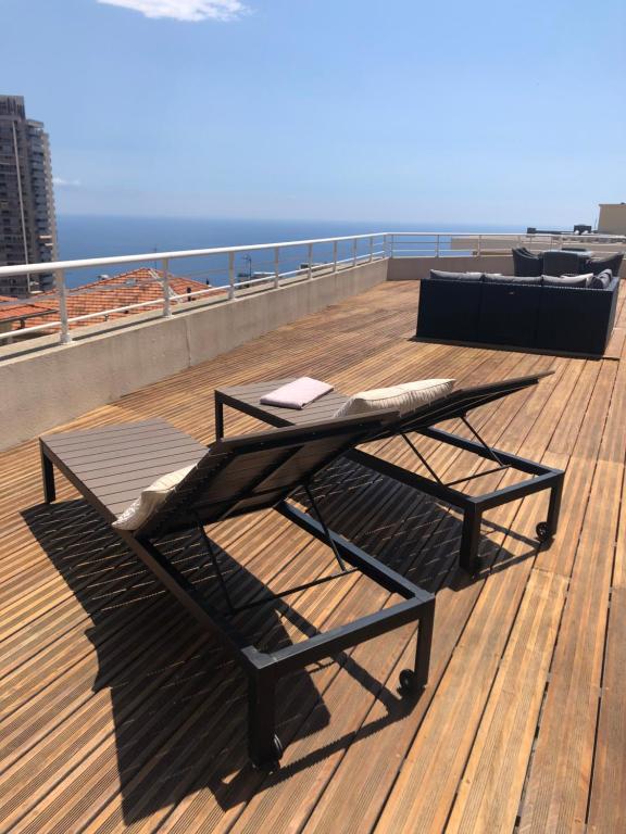 Luxury Monaco Sea View Penthouse Le Lord - エズ