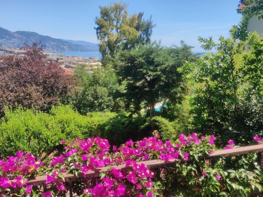 Charming Little House, Sea View And Big Terrace - Menton