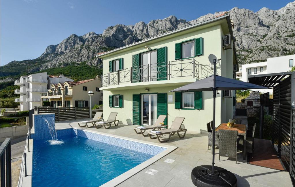Stunning Home In Makarska With Outdoor Swimming Pool, Wifi And 3 Bedrooms - Promajna