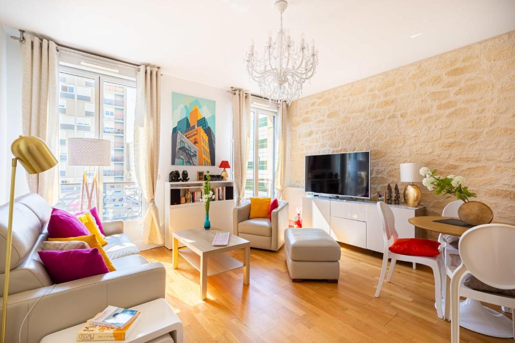 Guestready - Bright Colourful 4 Apartment In City Centre With Parking - Matmut Atlantique, Bordeaux