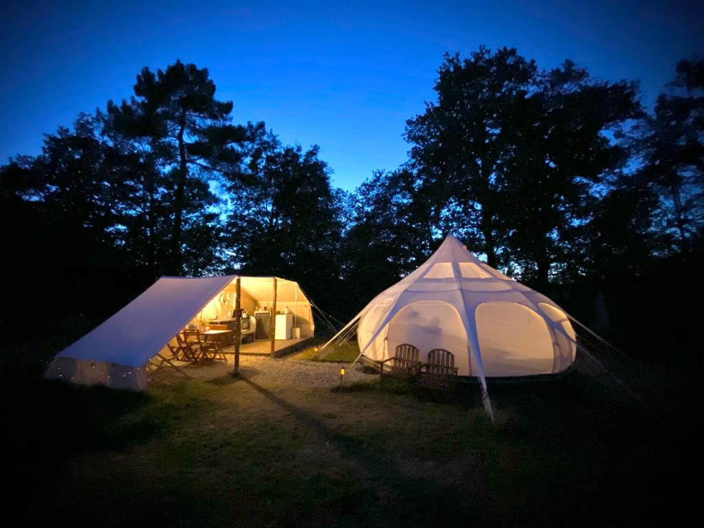 Lotus Belle Tipi At Le Ranch Camping Et Glamping - Limousin
