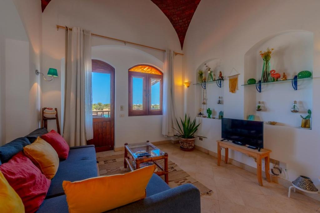 Lagoon View 1 Bedroom Apartment In Gouna West Golf - Hurghada