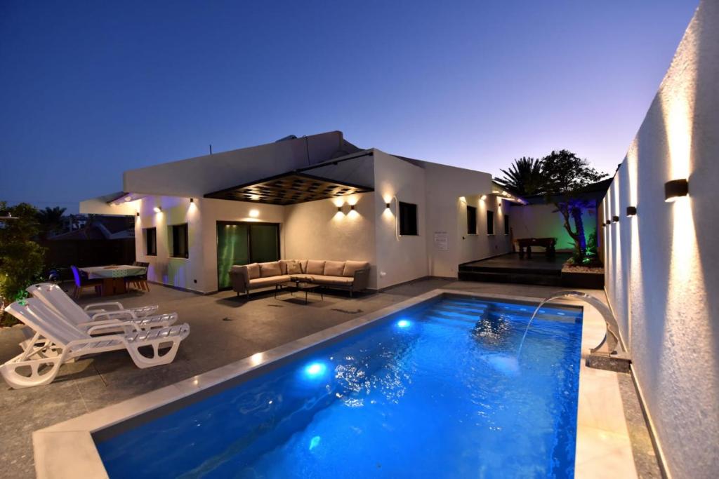 White-private Pool Luxury Villa Eilat - Eilat
