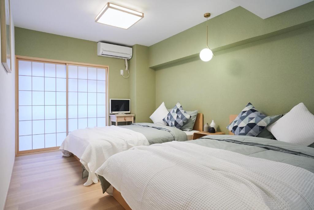 Designer's Apartment 2 Bedrooms Shin-okubo Sta（3）min　和風 - 池袋