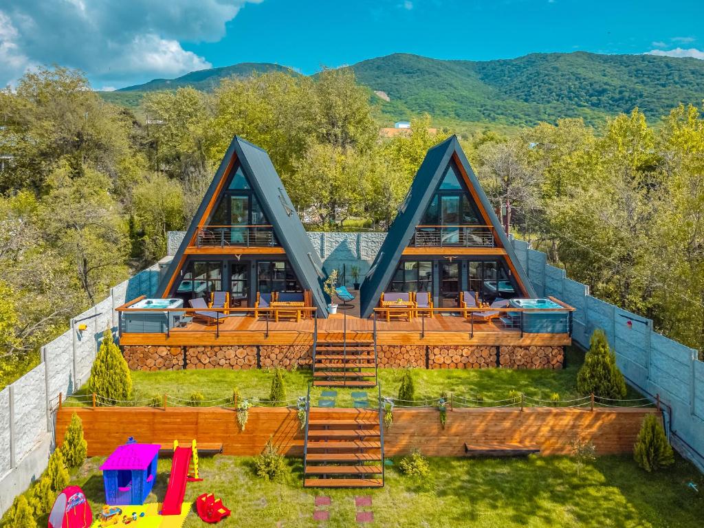Modern Wood Cottages - Géorgie