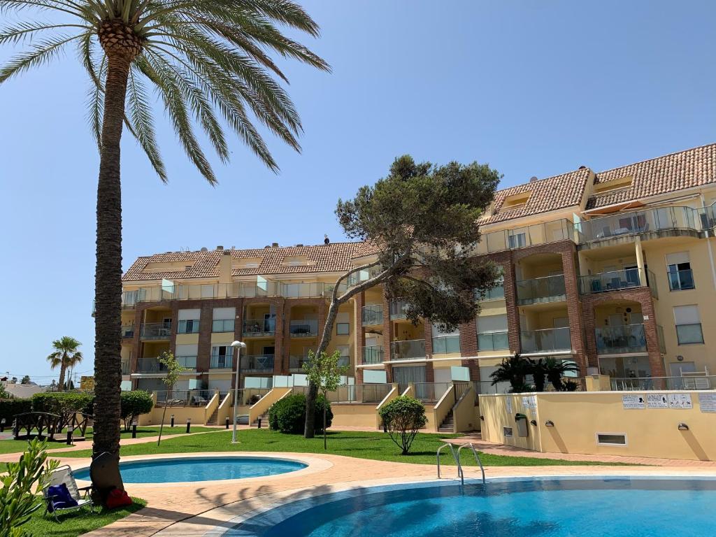 Beautiful 1st Line Beach Apartment Azul Marino - Els Poblets