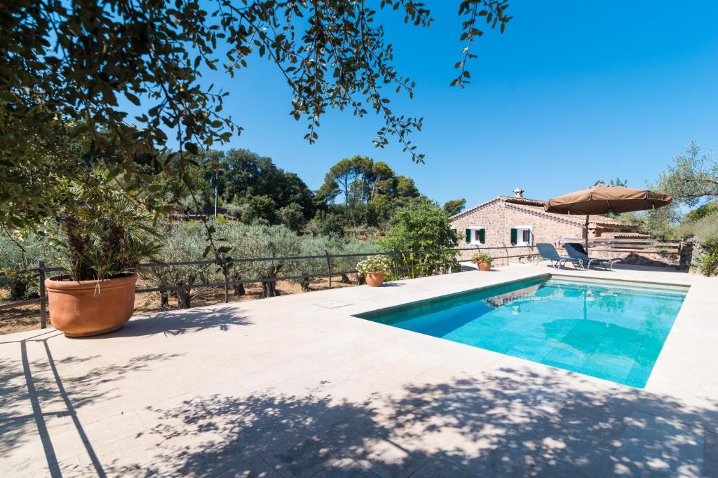Villa In Fornalutx Surrounded By Olive Trees With Private Pool, Ac And Wi Fi - Sóller