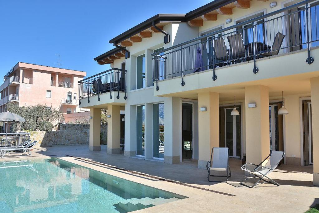 South House With Pool And Lake View - Torri del Benaco