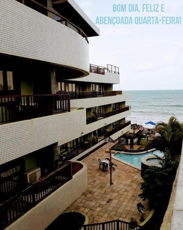 Flat Completo A Beira Mar Com Vista Exuberante No Blue Marlin Apartments - Natal