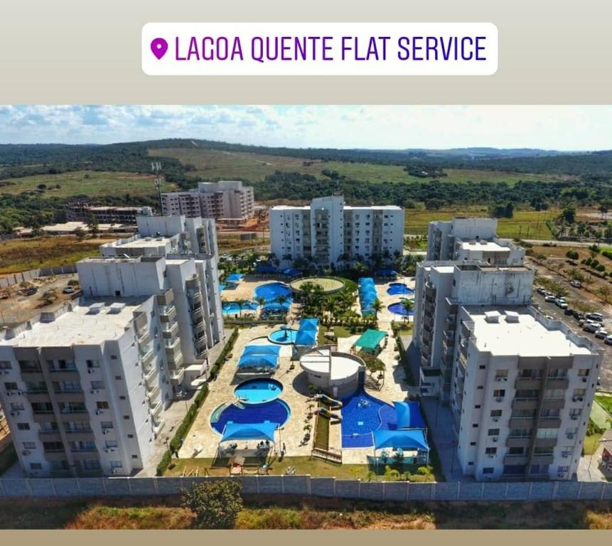Condomínio Lagoa Quente Flat Service-caldas Novas - Flat Top - Goiás