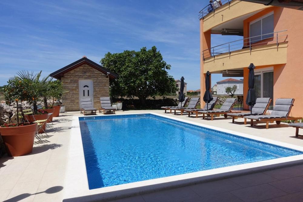 Apartment In Zaton Zadar With Sea View, Balcony, Air Conditioning, W-lan 3796-4 - Zaton