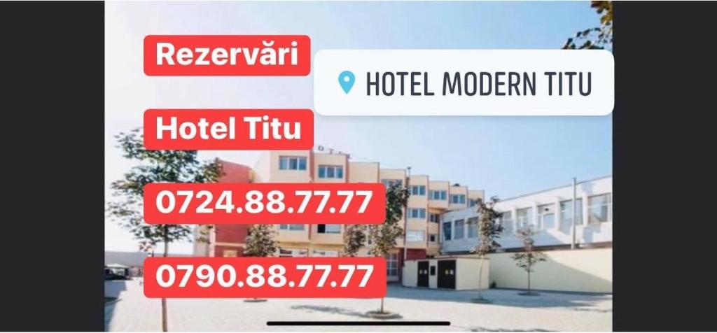 Hotel Modern / Imobiliare Garcea Titu - Titu