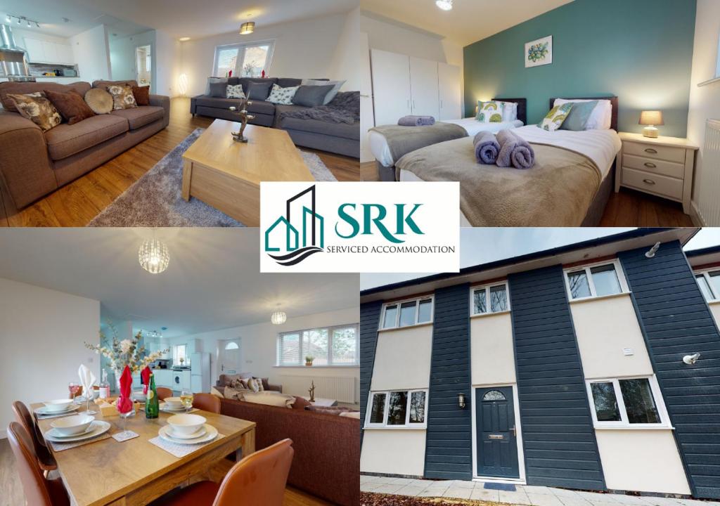 Spacious 2 Bedroom Corporate Apartment By Srk Serviced Accommodation - Peterborough, Royaume-Uni
