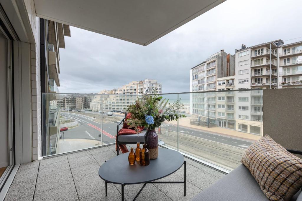 Lovely Apartment With Terrace And Sea View - Gistel