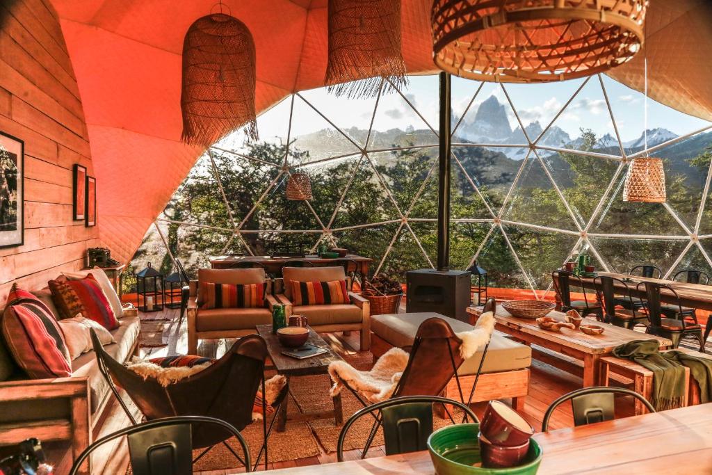Premium Double Dome With Fitz Roy View - Argentína