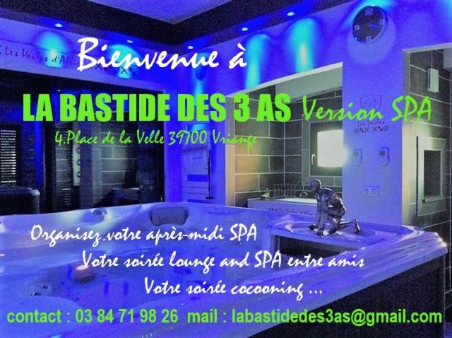 La Bastide Des 3 As & Spa - Département Jura