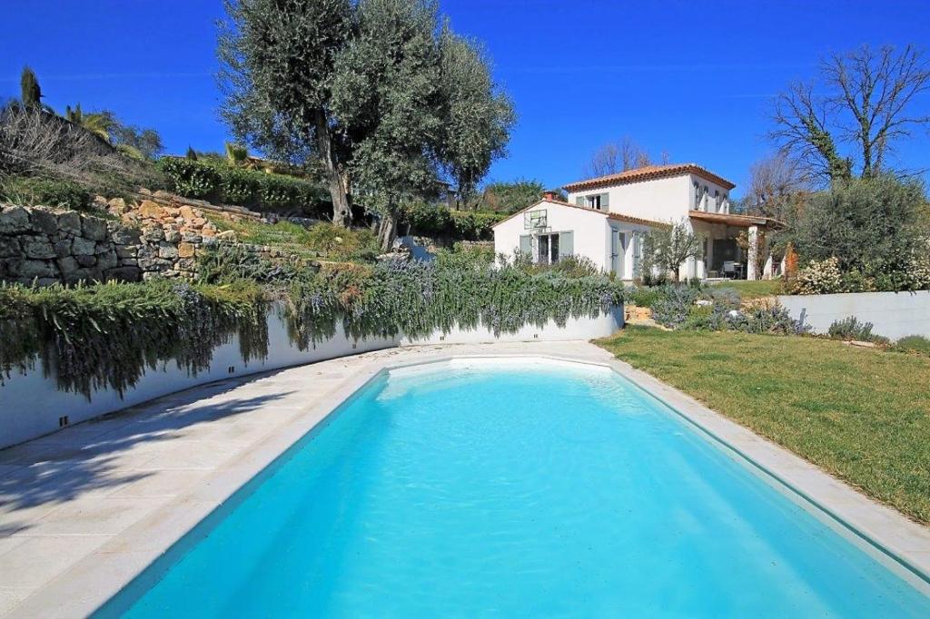 Côte d'Azur, Villa New Gold Dream with heated and privat pool, sea view - Roquefort-les-Pins