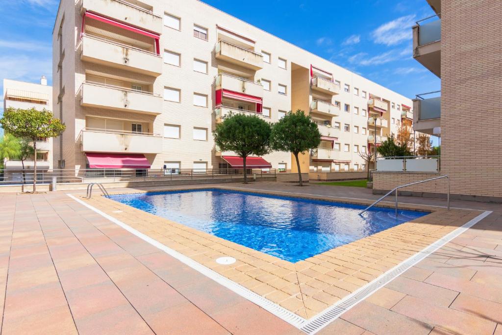 Apartment with 2 bedrooms in Lloret de Mar with wonderful city view shared pool furnished terrace 500 m from the beach - Lloret de Mar