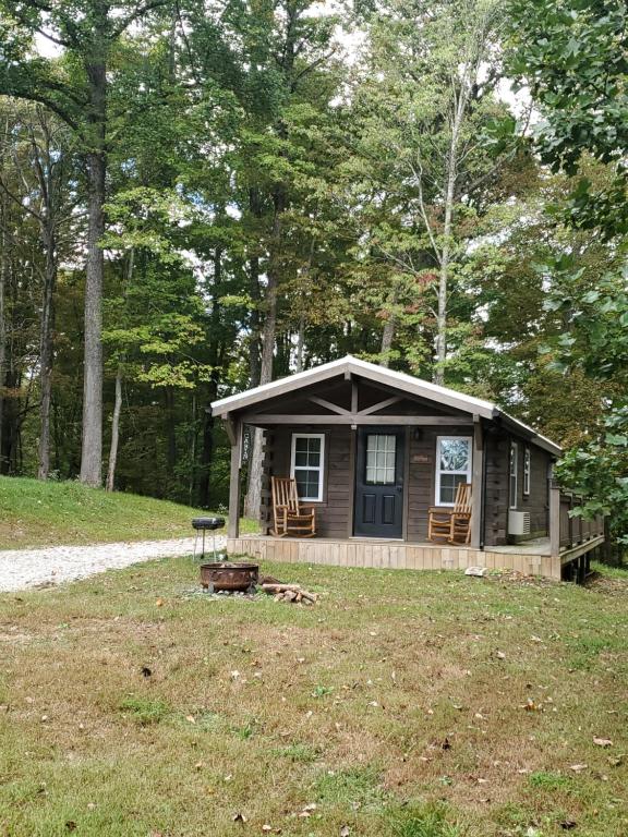 The Riverside - An Amish Built Log Cabin - West Virginia