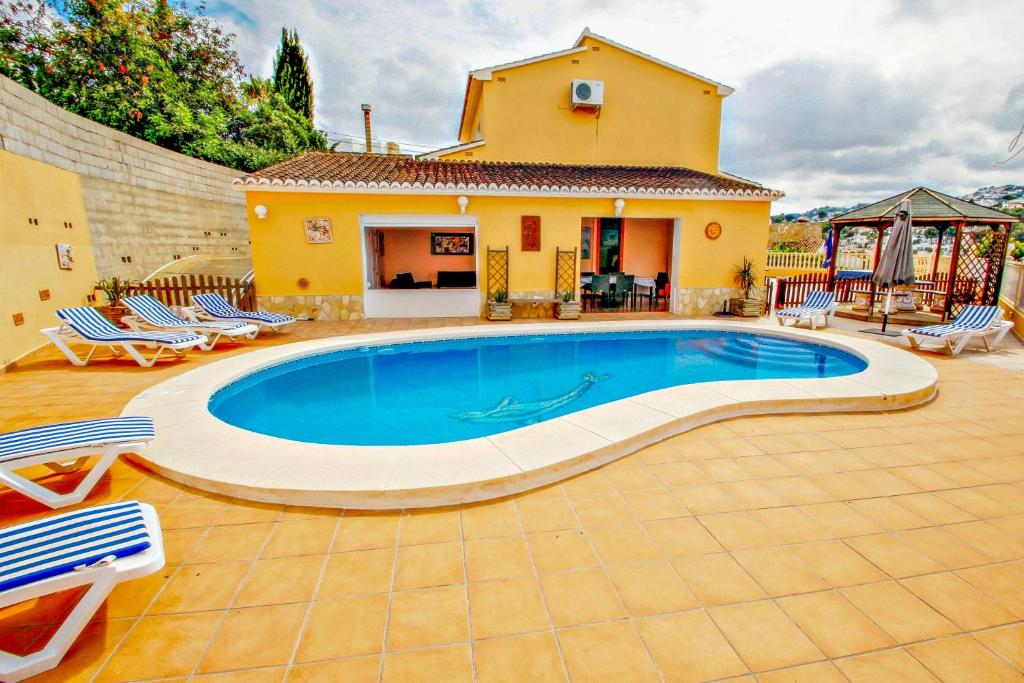 Angevic - a delightful villa located in the town of Moraira - Benitachell