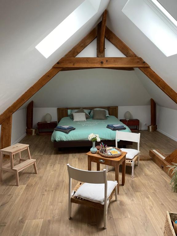 Chambre Ambiance Campagne Chic - Haute-Normandie
