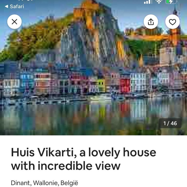 Huis Vikarti, A Lovely House With Incredible View - Dinant