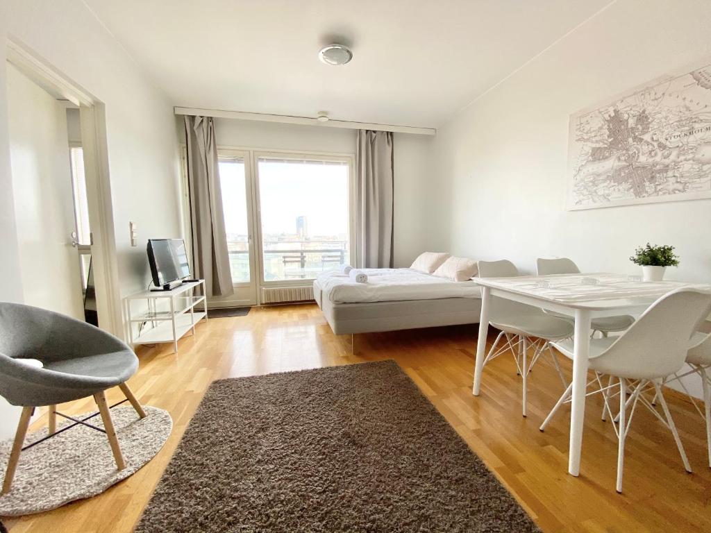 City Home Finland Tampella - City View, Own Sauna, One Bedroom, Furnished Balcony And Great Location - 탐페레