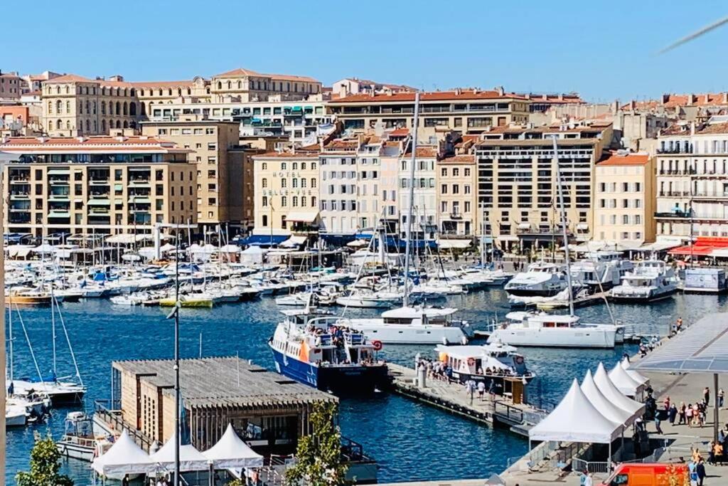 Le Phocéen : T4 Balcon Vue Vieux-port - Calanques de Marseille