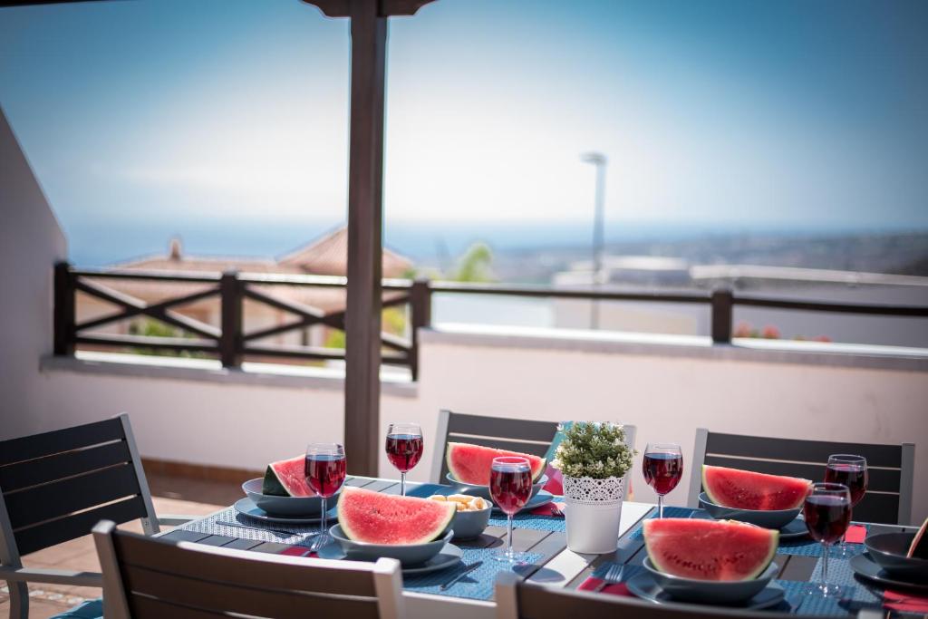 2 Charming Villa private garden & pool with ocean view - Costa Adeje