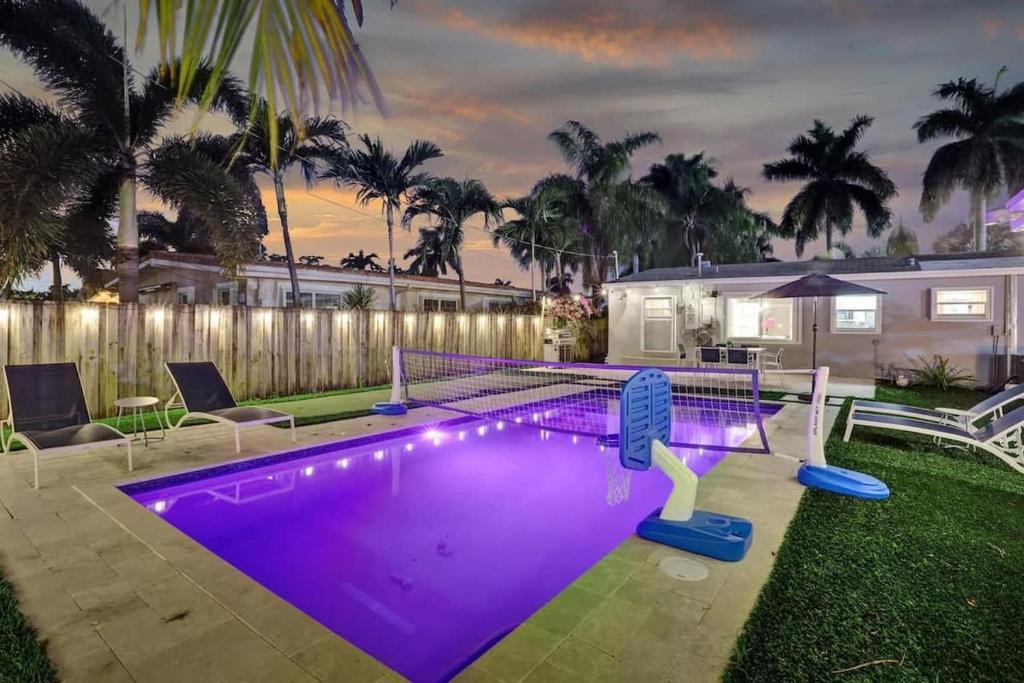 Colorful & Spacious Heated Pool Game Beach-5 Min - Aéroport de Fort Lauderdale-Hollywood (FLL)