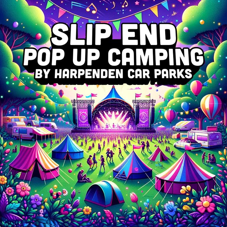 Slip End Pop Up Camping With 1 Allocated Parking Space - ハートフォードシャー
