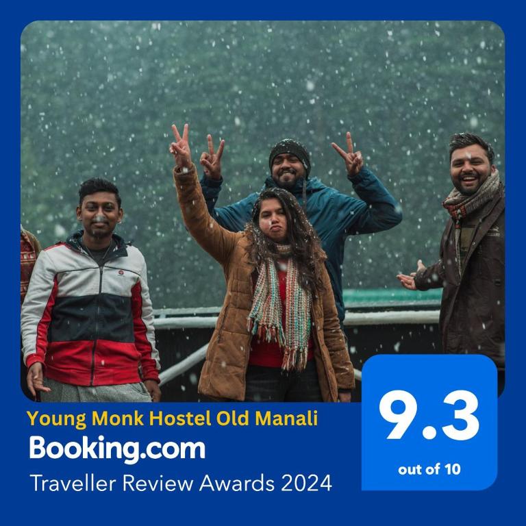 Young Monk Hostel & Cafe Old Manali - Himachal Pradesh