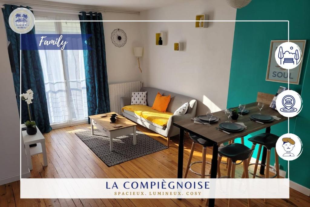 The Compiegnoise - Spacious - Bright - Cosy - Pierrefonds