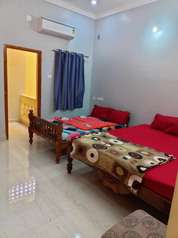 Vj Villa Home Stay Orange Double Cot Room - Puducherry