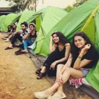 Malshej Tent City- Hill Stastion Camping Bonefire Music - Maharashtra