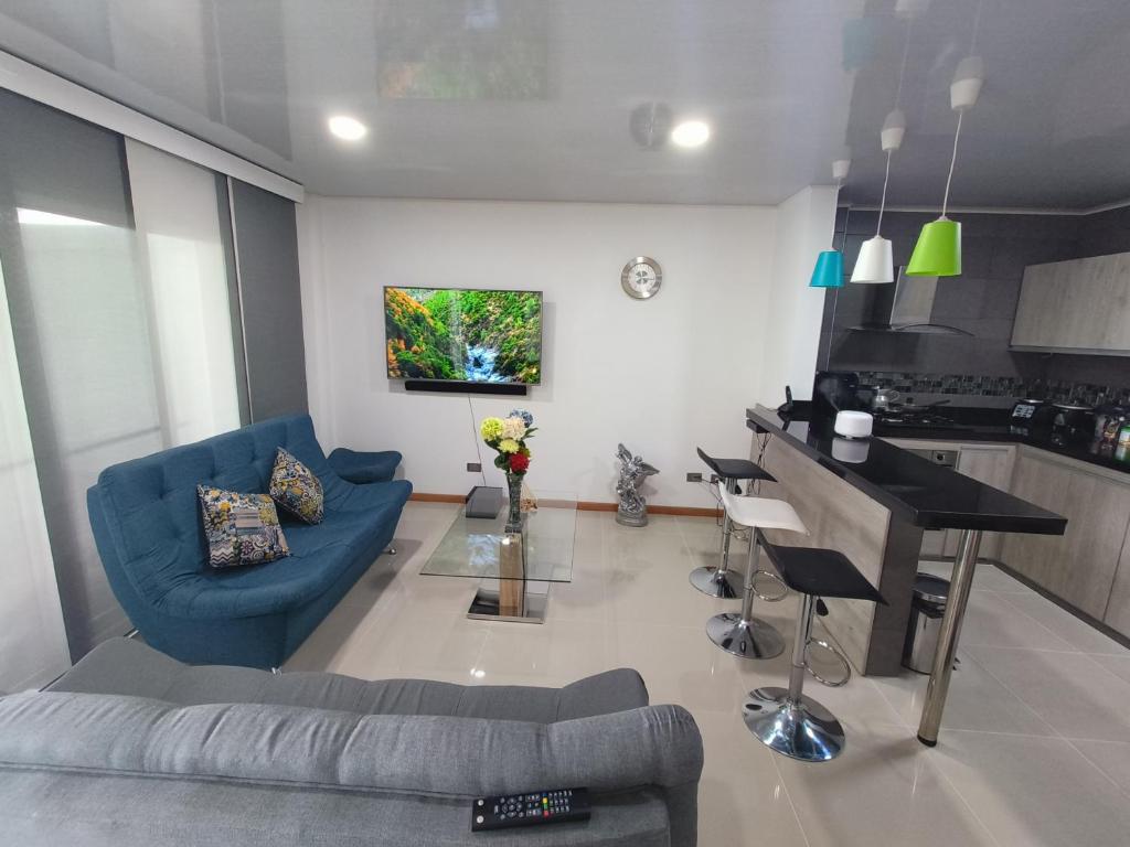 Apartamento Amoblado Con Wi Fi Y Agua Caliente En Tercer Piso - Palmira