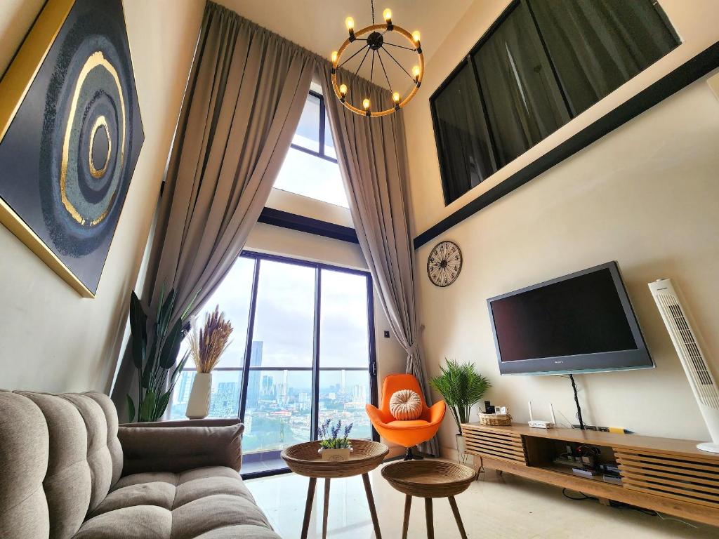 Loft Suite City View Jb Ciq 7pax - Yishun