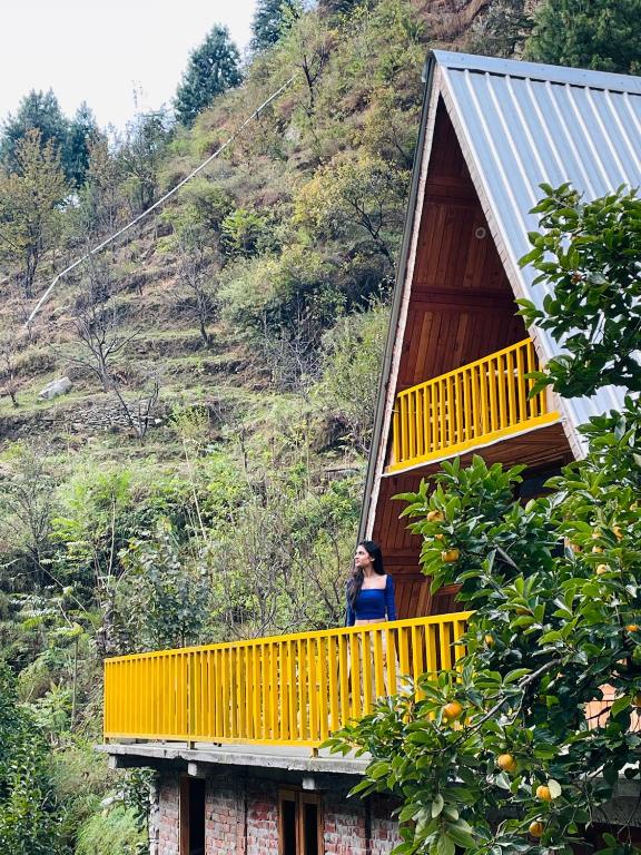 Lovely Aframe I Riversidei 250m Steep Treki - Jibhi