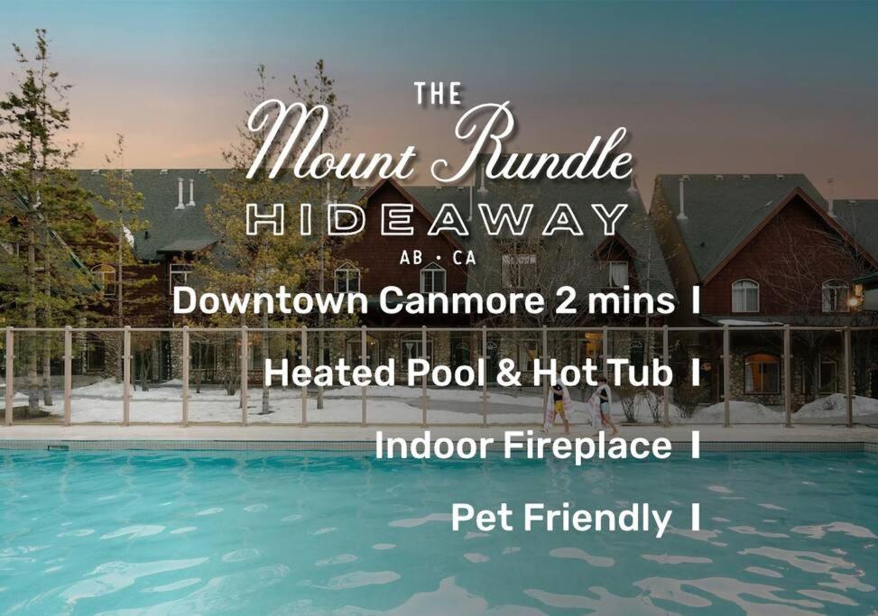 Mount Rundle Hideaway With Heated Pool & Hot Tub And Allows Pets - Canmore