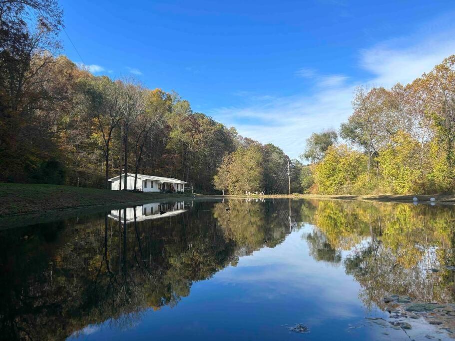 Waterfront Cabin~62 Acre~king Beds~fire Pit~hiking - Columbia, TN