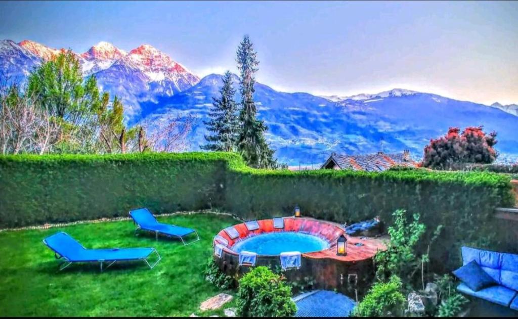 Villa Panoramica - 200mq - Spa - Giardino Privato - 0039-34893-6818 - Aostatal