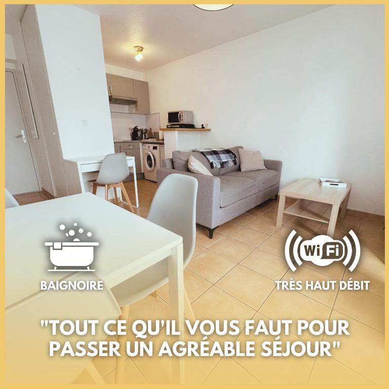 Appartement Résidence Privé Avec Parking Wifi Clim Piscine - Avignone