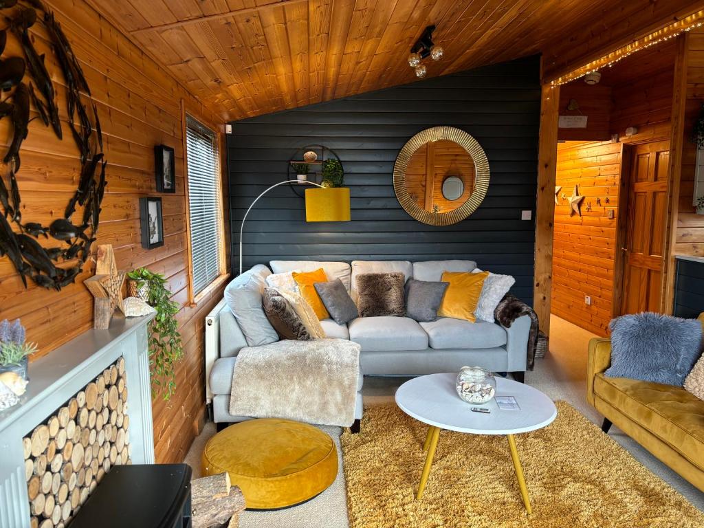 Executive Luxury 5* Log Cabin Pebble Lodge By Fishing Lake Shorefields Milford On Sea - New Milton
