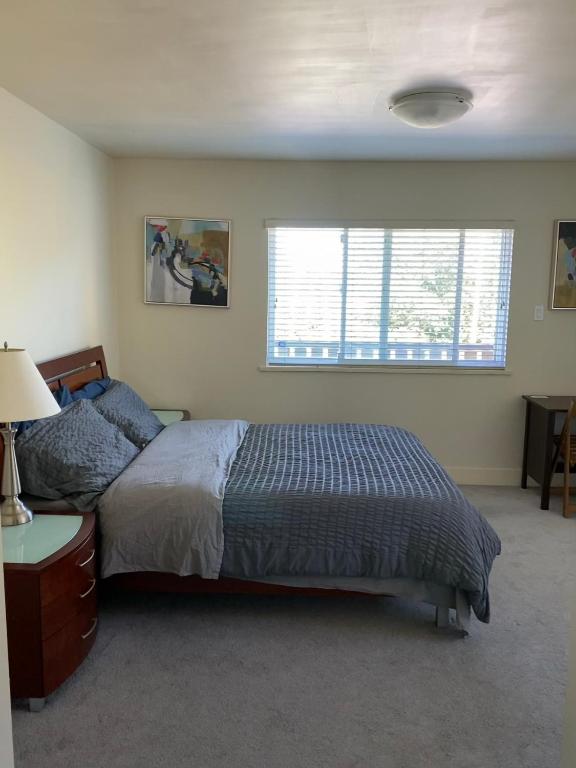 Spacious And Bright Queen Bed Room With Private Bathroom - Ladner