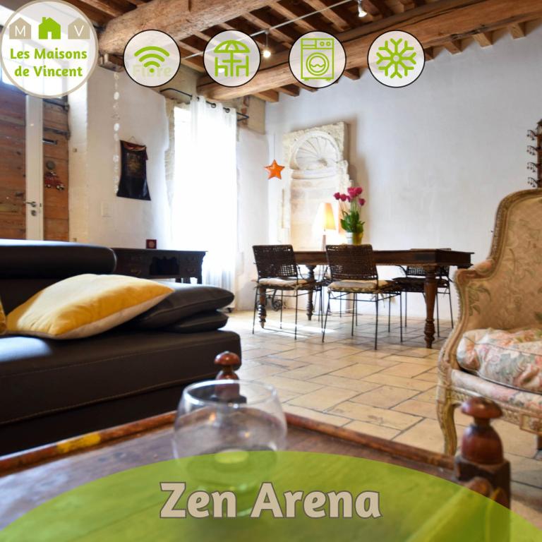 Zen Arena - Maison Dans Le Coeur D'arles Avec Cour - Camargue